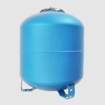 Гидроаккумулятор UNIPUMP 100л вертикальный (фланец - нерж. сталь, верхнее подключение) - Сантехника