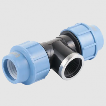 Фитинг для труб ПНД - Тройник с внутренней резьбой D25x3/4" - Сантехника