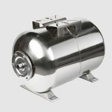 Гидроаккумулятор UNIPUMP 80л (нерж.) горизонтальный - Сантехника