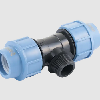 Фитинг для труб ПНД - Тройник с наружной резьбой D32x3/4" - Сантехника