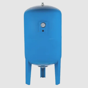 Гидроаккумулятор UNIPUMP 300л вертикальный, с манометром (нижнее подключение) - Сантехника