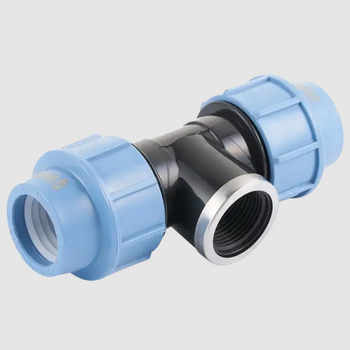 Фитинг для труб ПНД - Тройник с внутренней резьбой D40x1,25" - Сантехника